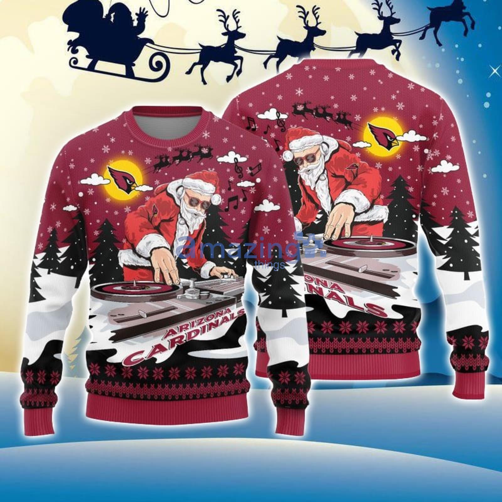 Arizona Cardinals Ugly Christmas Sweater 3D Gift For Fans