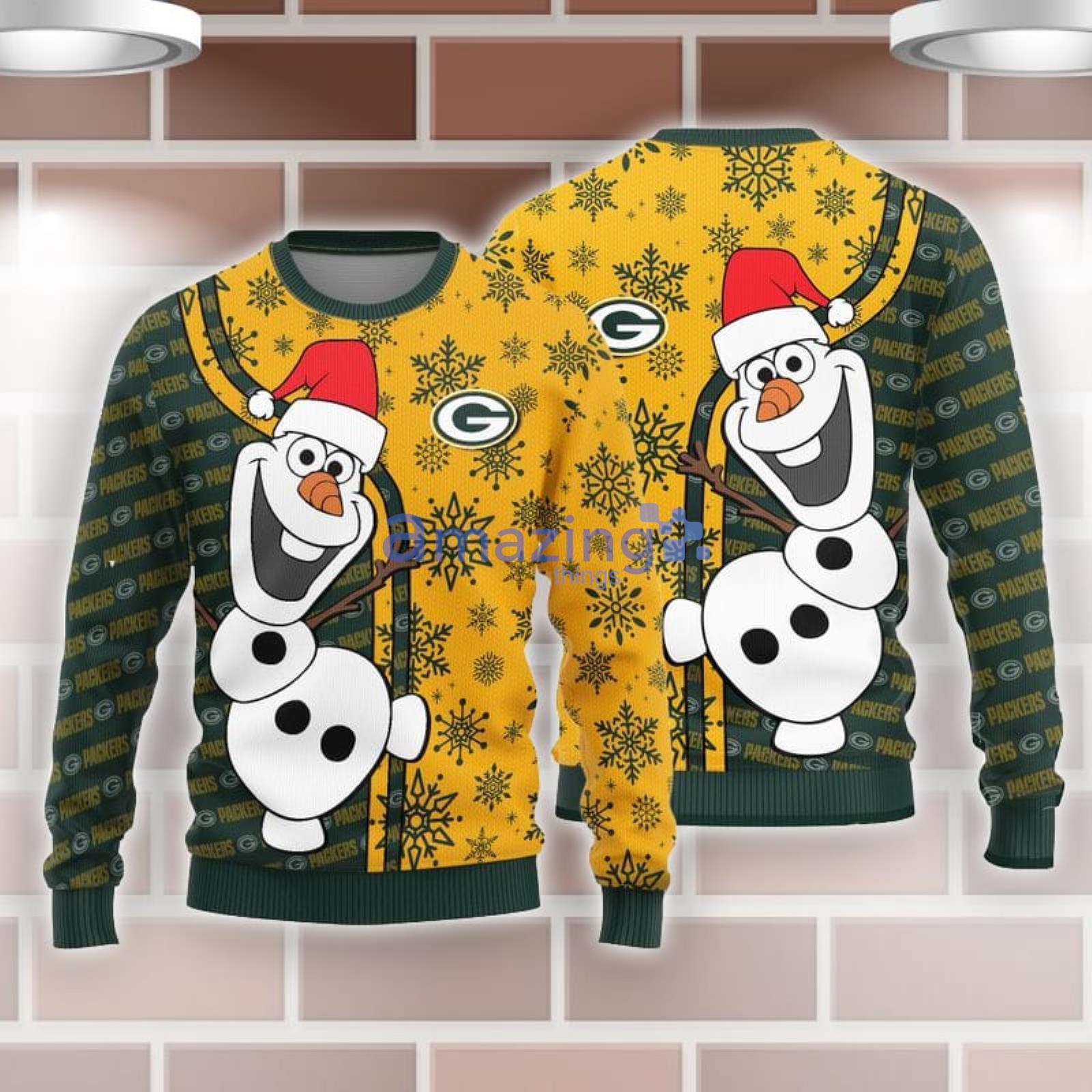 Green Bay Packers Womens Christmas Sweater – Ugly Christmas Sweater Party