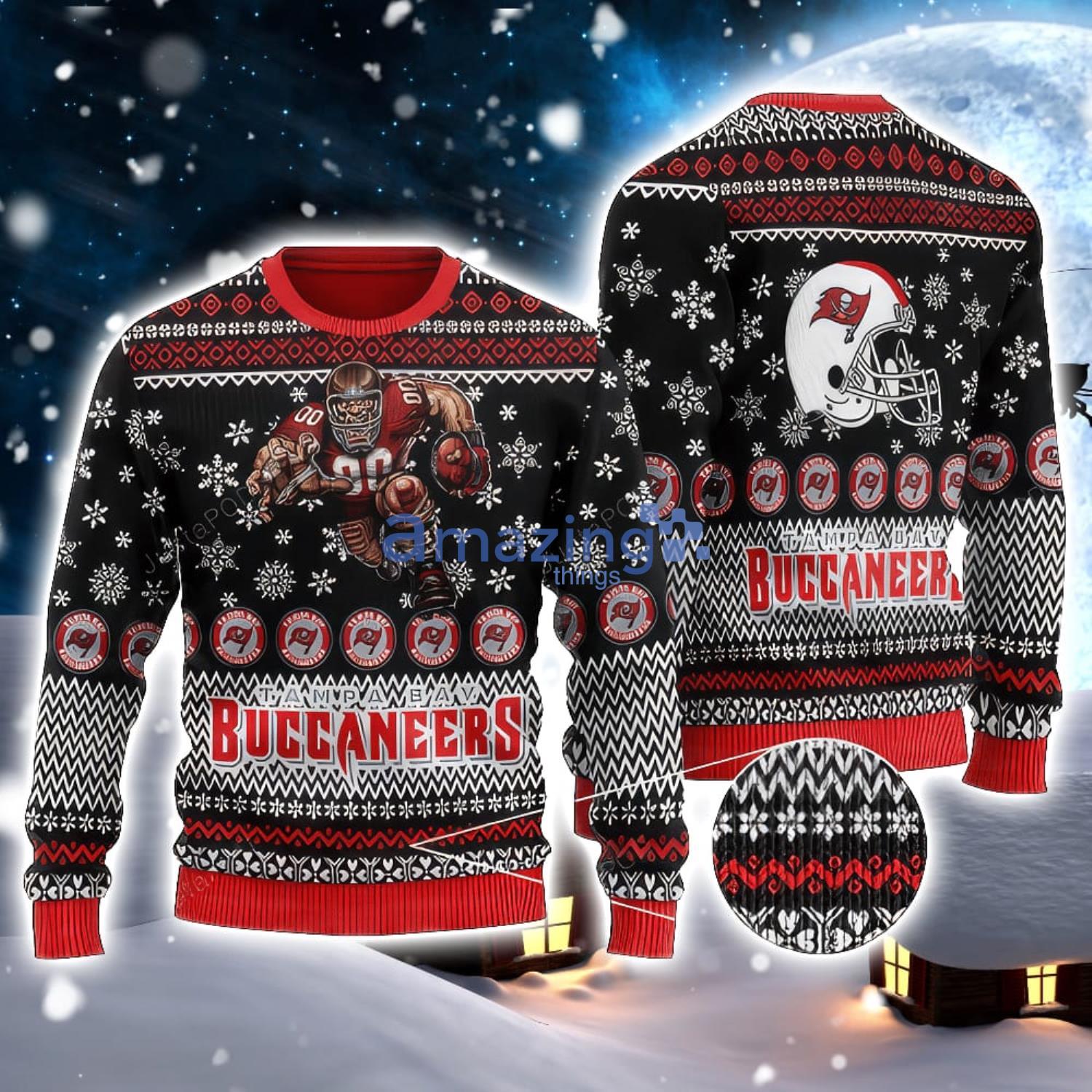 For Fans Tampa Bay Buccaneers Ugly Christmas Sweater Funny Christmas Gift
