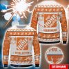 For Home Depot Lovers Ugly Sweater Uniform Christmas Gift For Family Custom Name