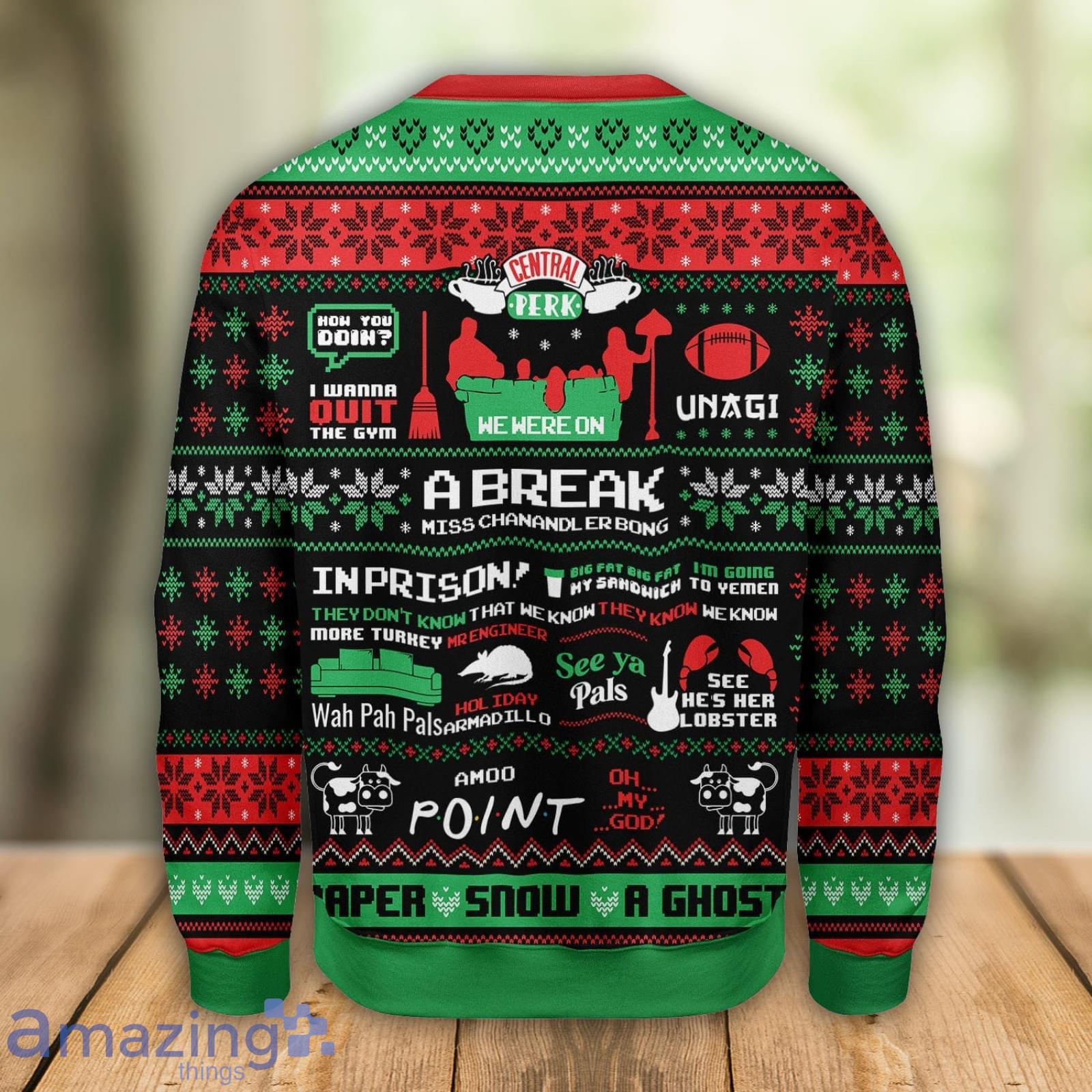 Central Perk Friends Christmas Jumper Friends Central Perk Sweatshirt