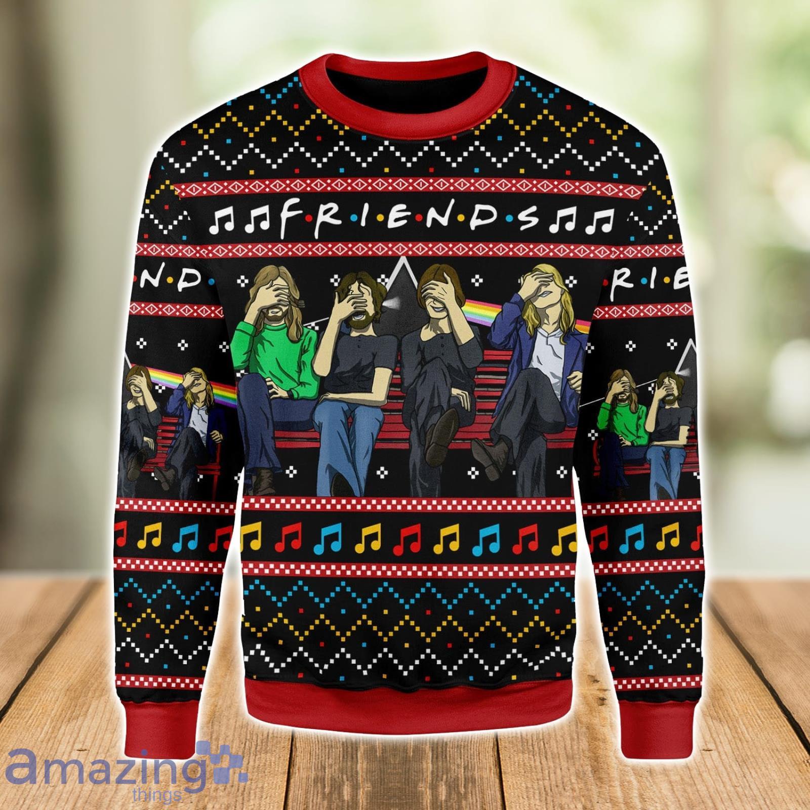 Friends Cute Gift Ugly Christmas Sweater Xmas Gift Men And Women Christmas Sweater Product Photo 1