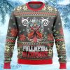 Fullmetal Alchemist Alt Ugly Christmas Sweater 3D Gift Christmas Funny