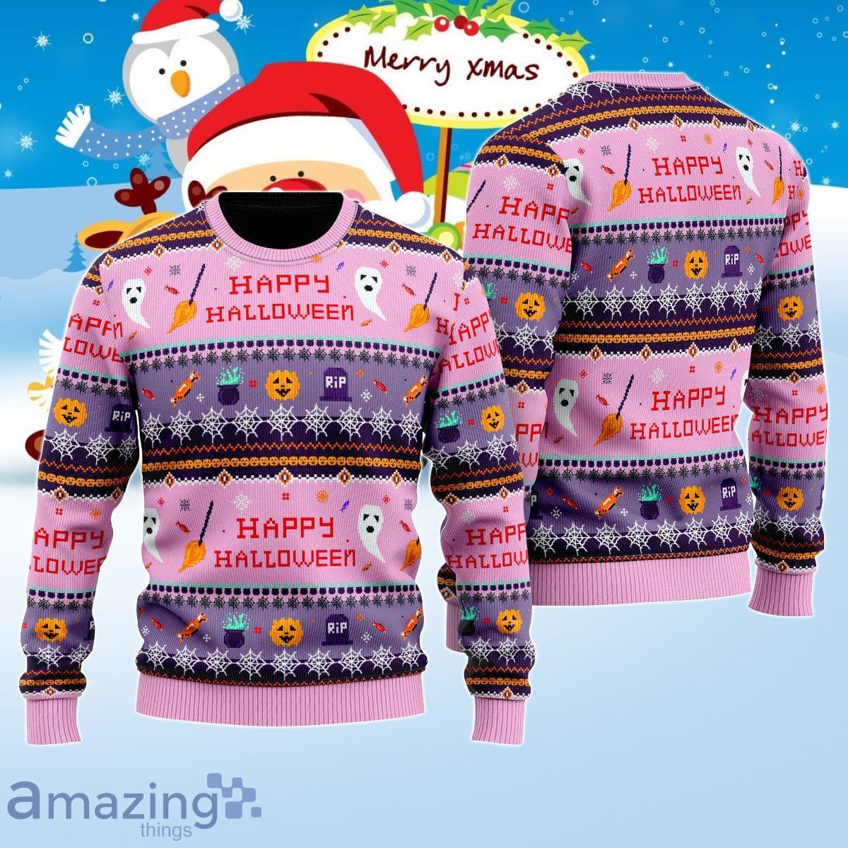 Funny Halloween Ugly Christmas Sweater Best Gift For Men And Women Product Photo 1