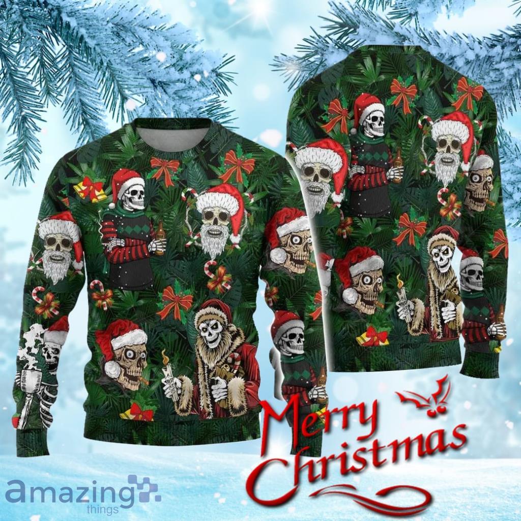 Pittsburgh Steelers Christmas Skull Ugly Christmas Sweater