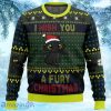 Fury Christmas Toothless Ugly Christmas Sweater 3D Gift Christmas Funny