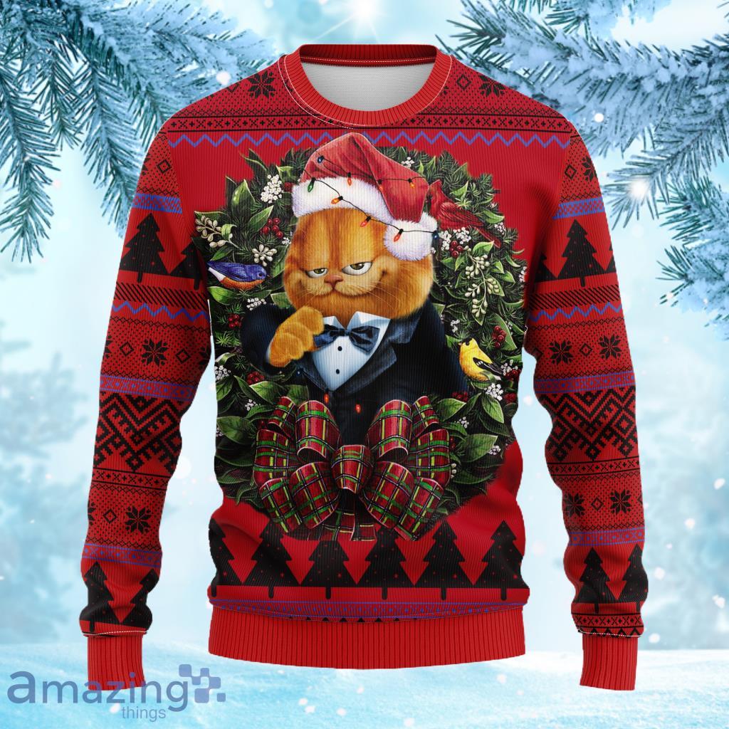 Garfield Odie Film Noel Mc Ugly Christmas Sweater 3D Gift For Men And Women Product Photo 1