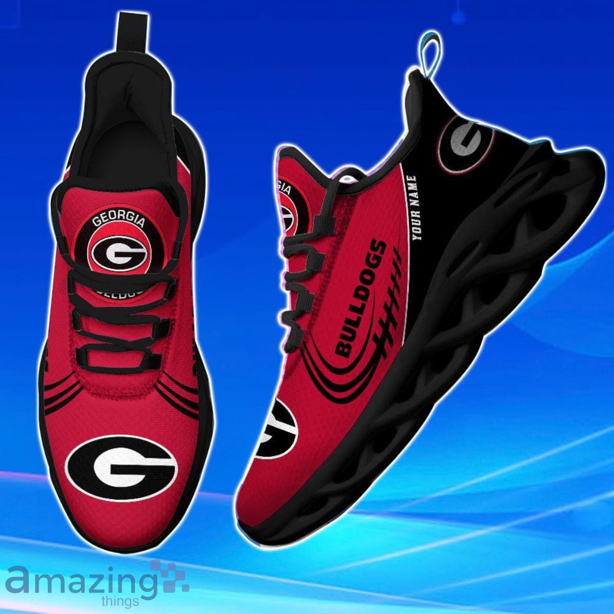 Georgia Bulldogs Custom Name Max Soul Shoes Unique Gift Product Photo 1 Georgia Bulldogs Custom Name Max Soul Shoes Unique Gift Product Photo 1