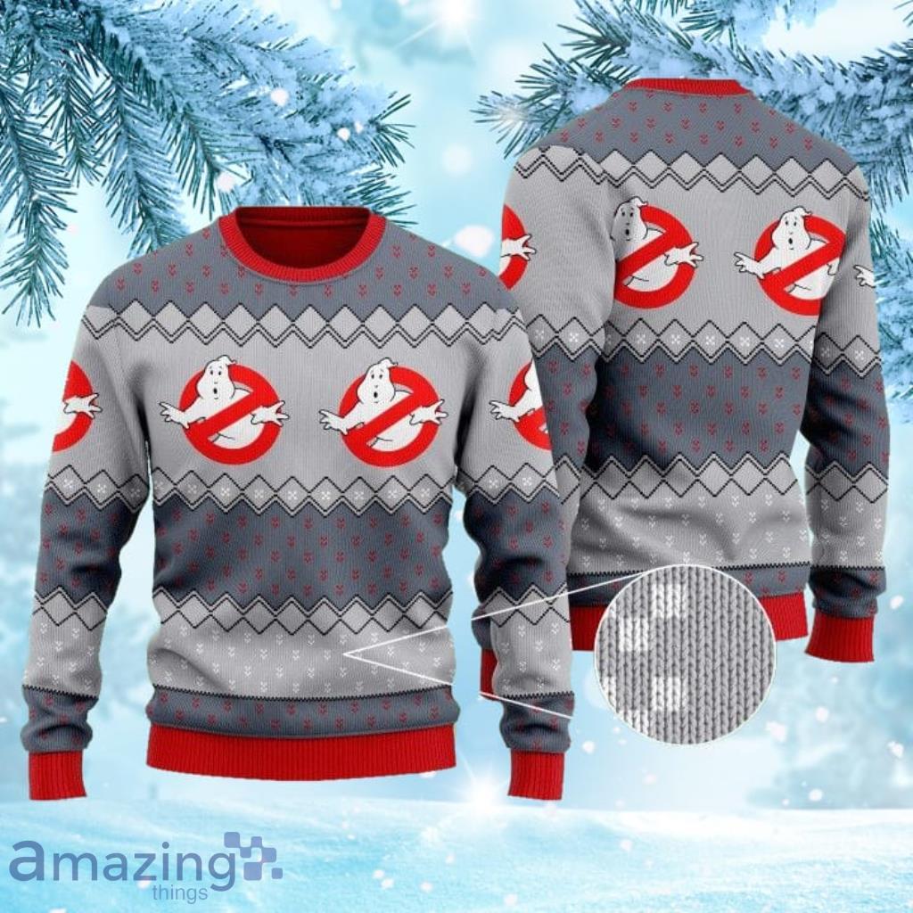 Ghostbusters Movie Ugly Christmas Sweater Product Photo 1