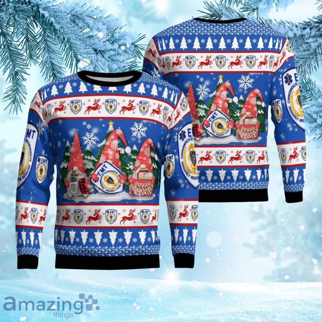 Christmas Gnomes Dallas Cowboys Ugly Sweatshirt Christmas 3d