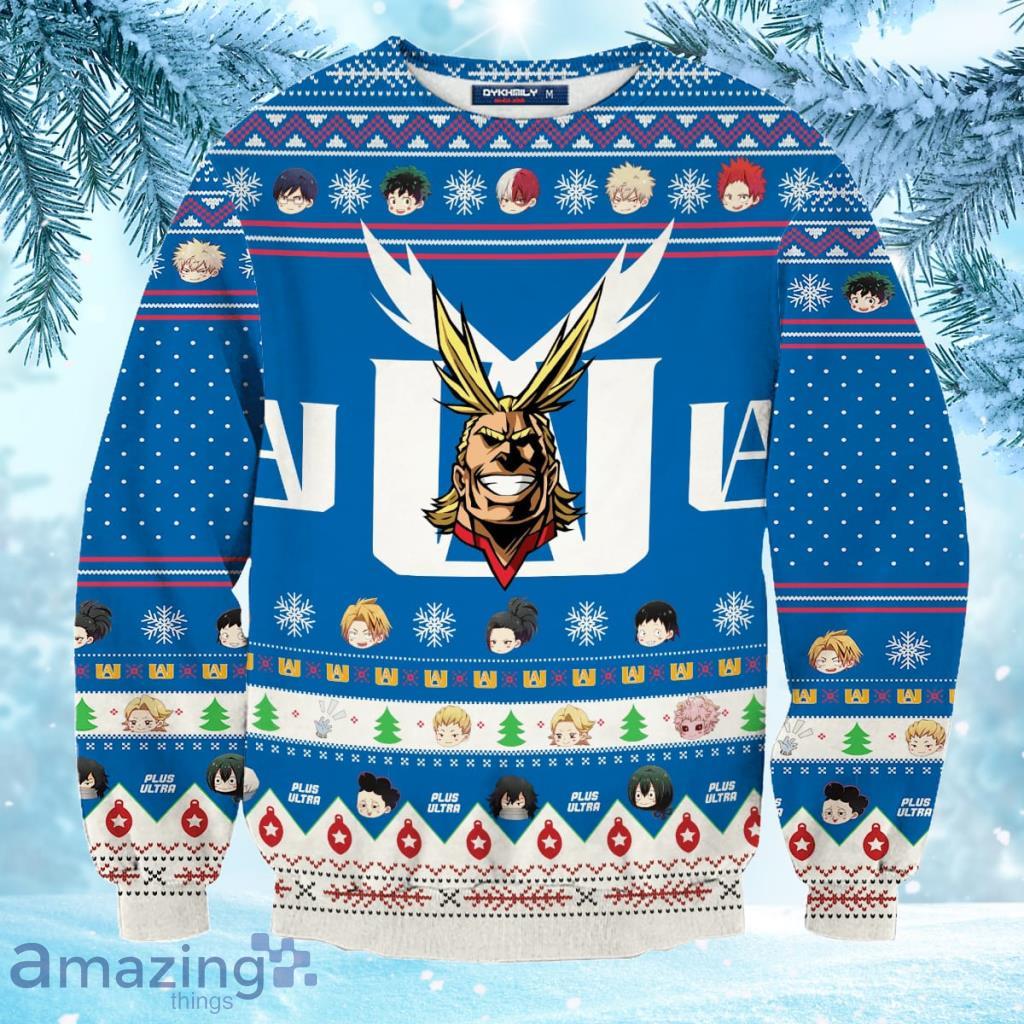 Go Beyond, Plus Ultra Unisex Wool Sweater Ugly Christmas Sweater 3D Product Photo 1