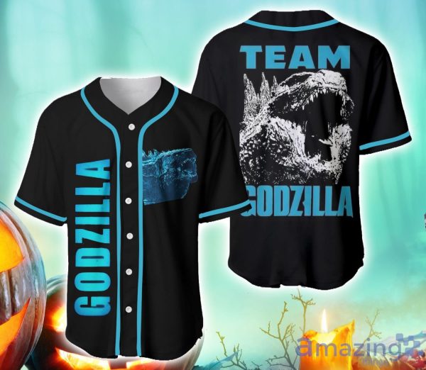 Godzilla Jersey Godzilla Personalized Name Baseball Jersey Shirt Product Photo 1