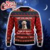 Golden Retriever Dog Ugly Christmas Sweater 3D Gift Christmas Funny