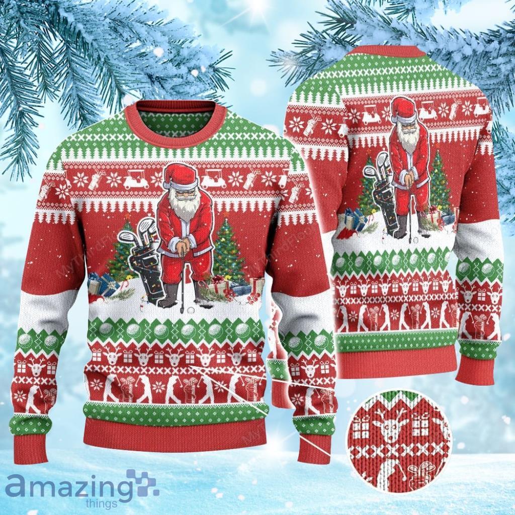 Santa deals golf sweater