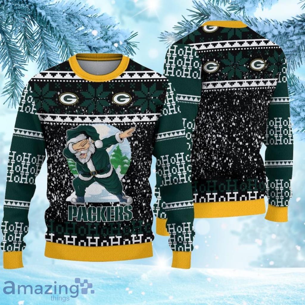 Green Bay Packers custom personalized ugly Christmas sweater