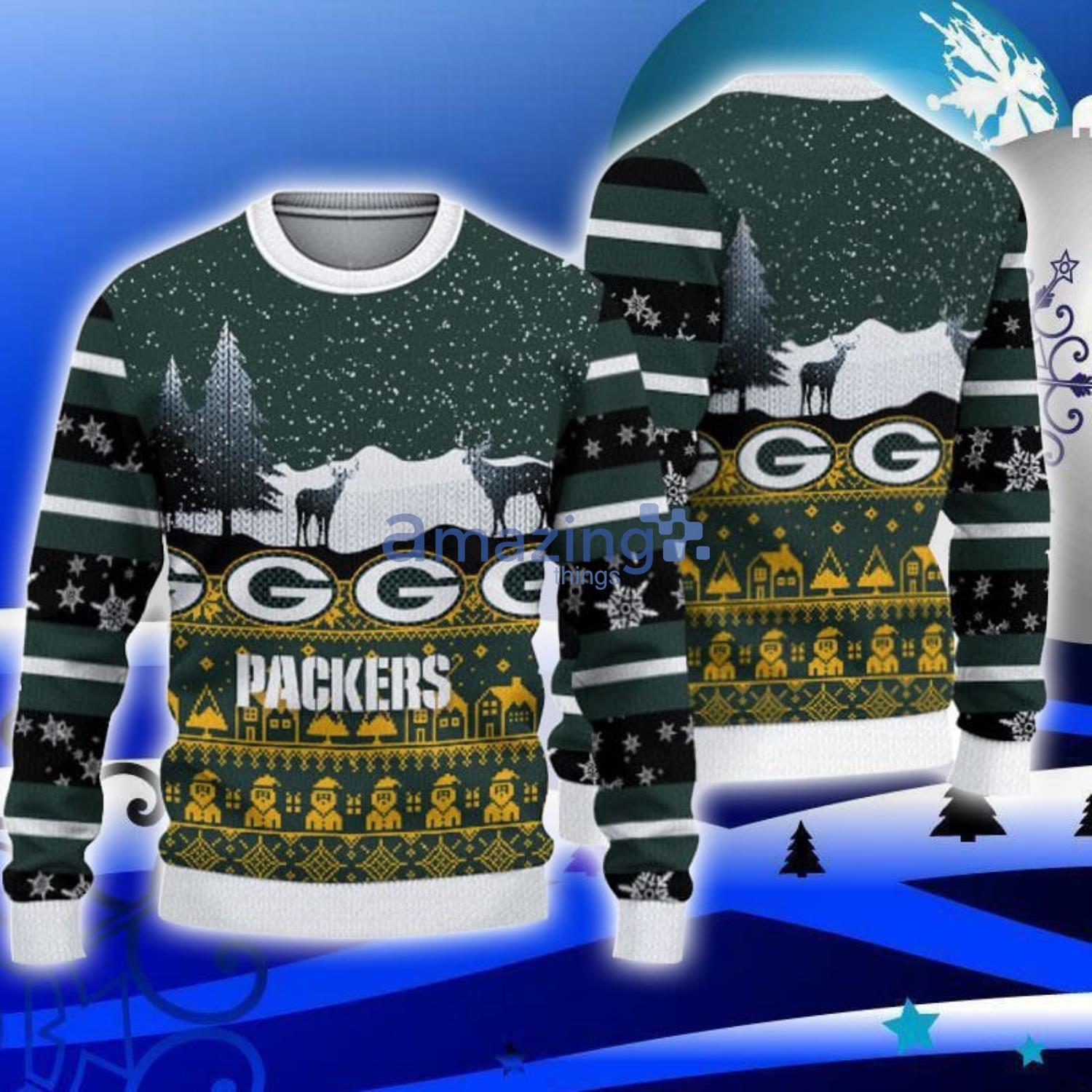 Green Bay Packers Youth Long Sleeve Ugly Sweater – Green Bay Stuff