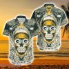 Green Bay Packers Skull Nfl Hawaiian Shirt For Big Fans