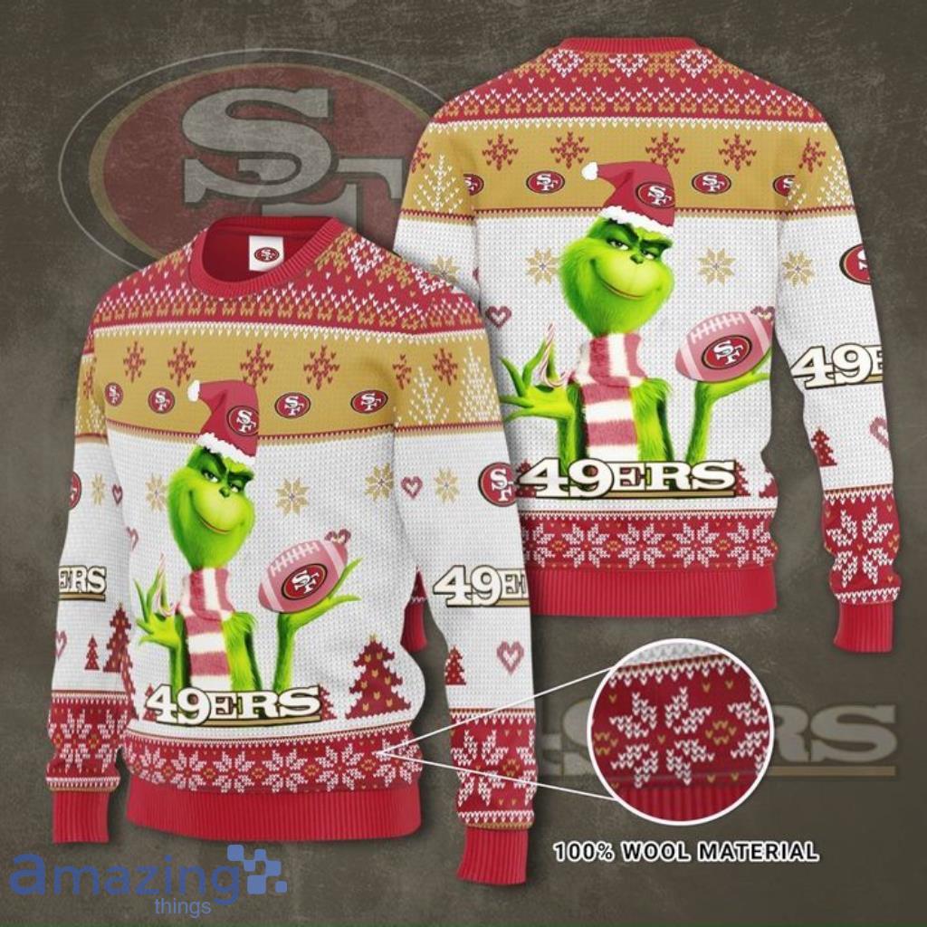 San Francisco 49ers Football Team Logo Ugly Christmas Sweater