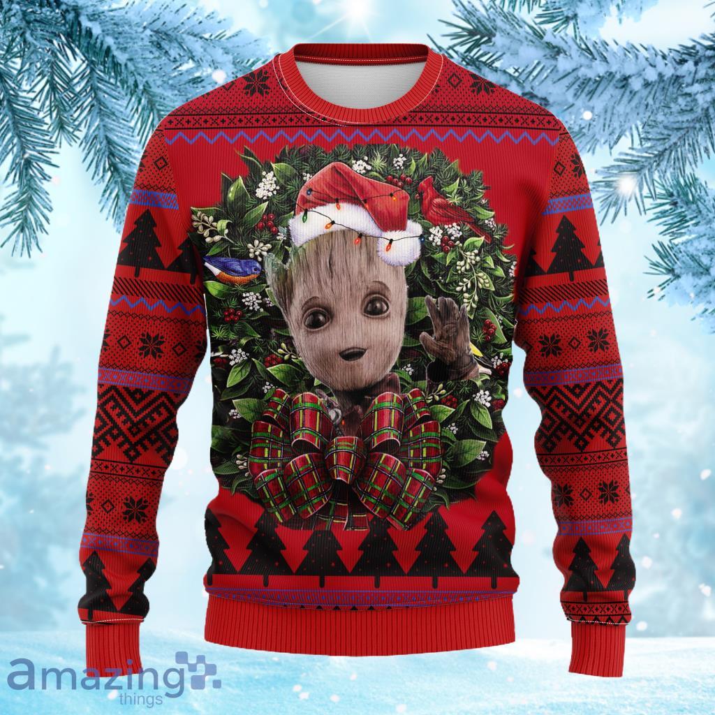 Groot 2 Guardians Of The Galaxy Noel Mc Ugly Christmas Sweater 3D Gift For Men And Women Product Photo 1
