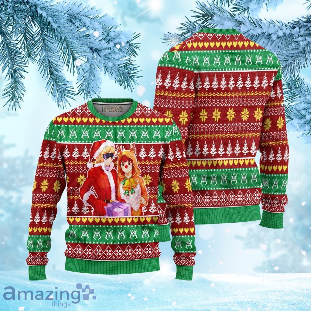 Gundam Char Aznable Ugly Christmas Sweater 3D Gift For Big Fans Product Photo 1
