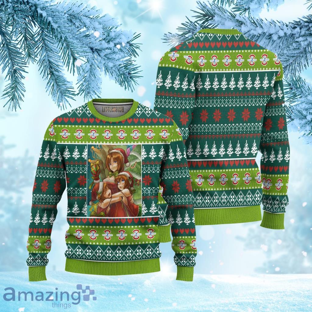 Gundam Elpeo Ple X Ple Two X Marida Ugly Christmas Sweater 3D Gift For Big Fans Product Photo 1