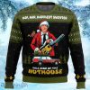 Hap, Hap, Happiest Sweater This Side Of The Nuthouse National Lampoon’s Christmas Vacation Ugly Christmas Sweater 3D Gift Christmas Funny