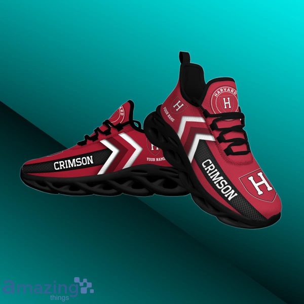 Harvard Crimson Custom Name Max Soul Shoes Special Gift Product Photo 2