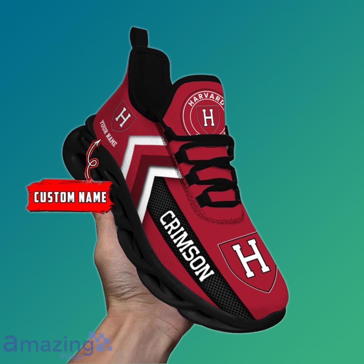 Harvard Crimson Custom Name Max Soul Shoes Special Gift Product Photo 1