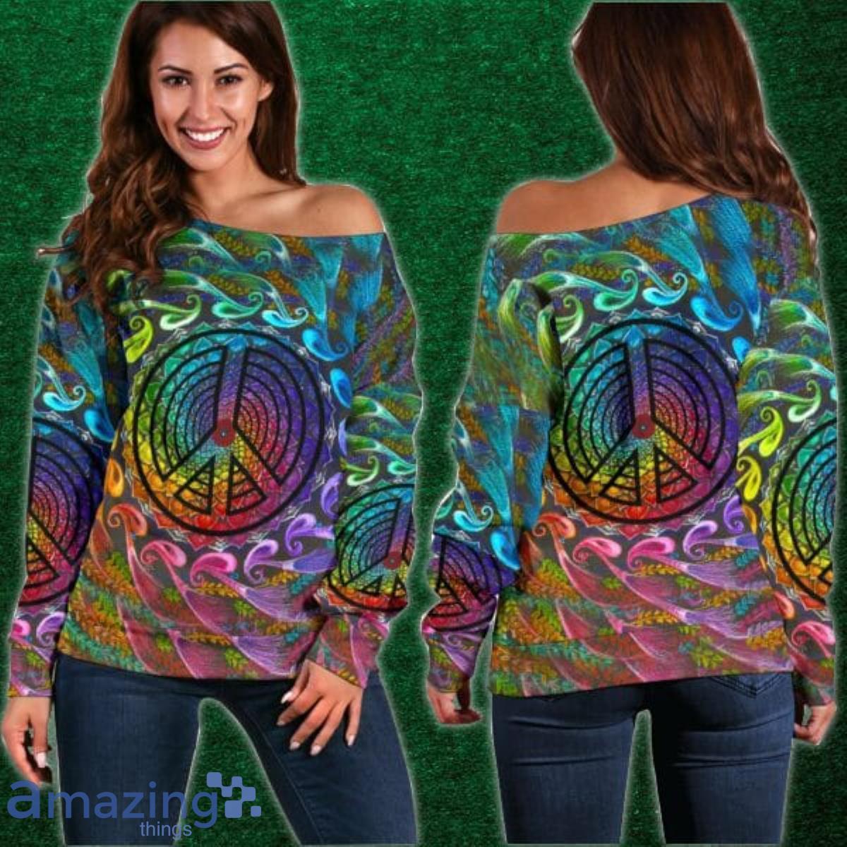 Hippie Shoulder Sweater Special Gift Product Photo 1 Hippie Shoulder Sweater Special Gift Product Photo 1