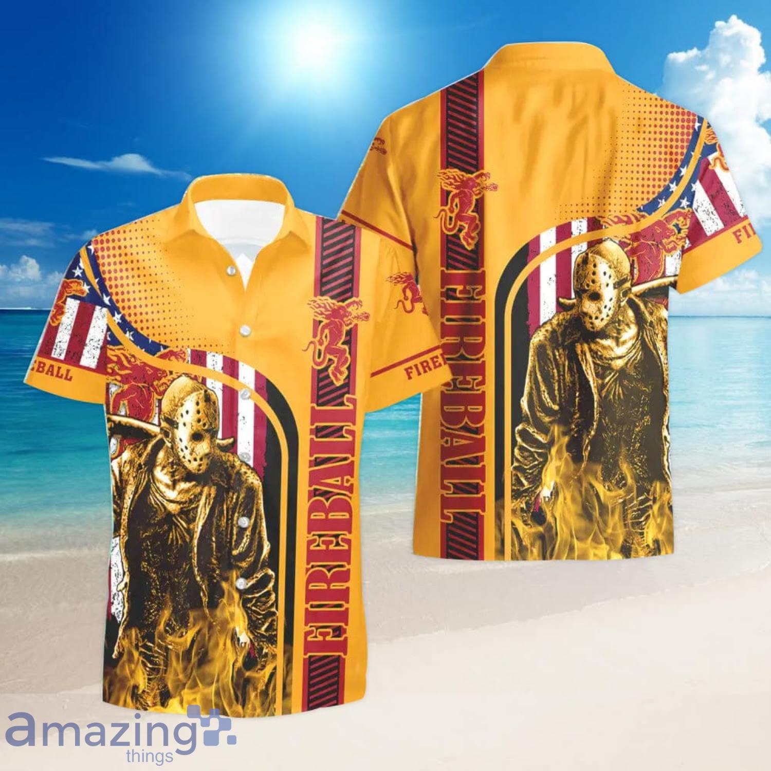 Pittsburgh Steelers Shirts Fireball Hawaiian Shirt