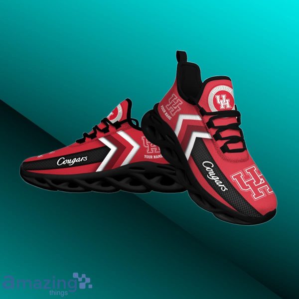 Houston Cougars Custom Name Max Soul Shoes Special Gift Product Photo 2