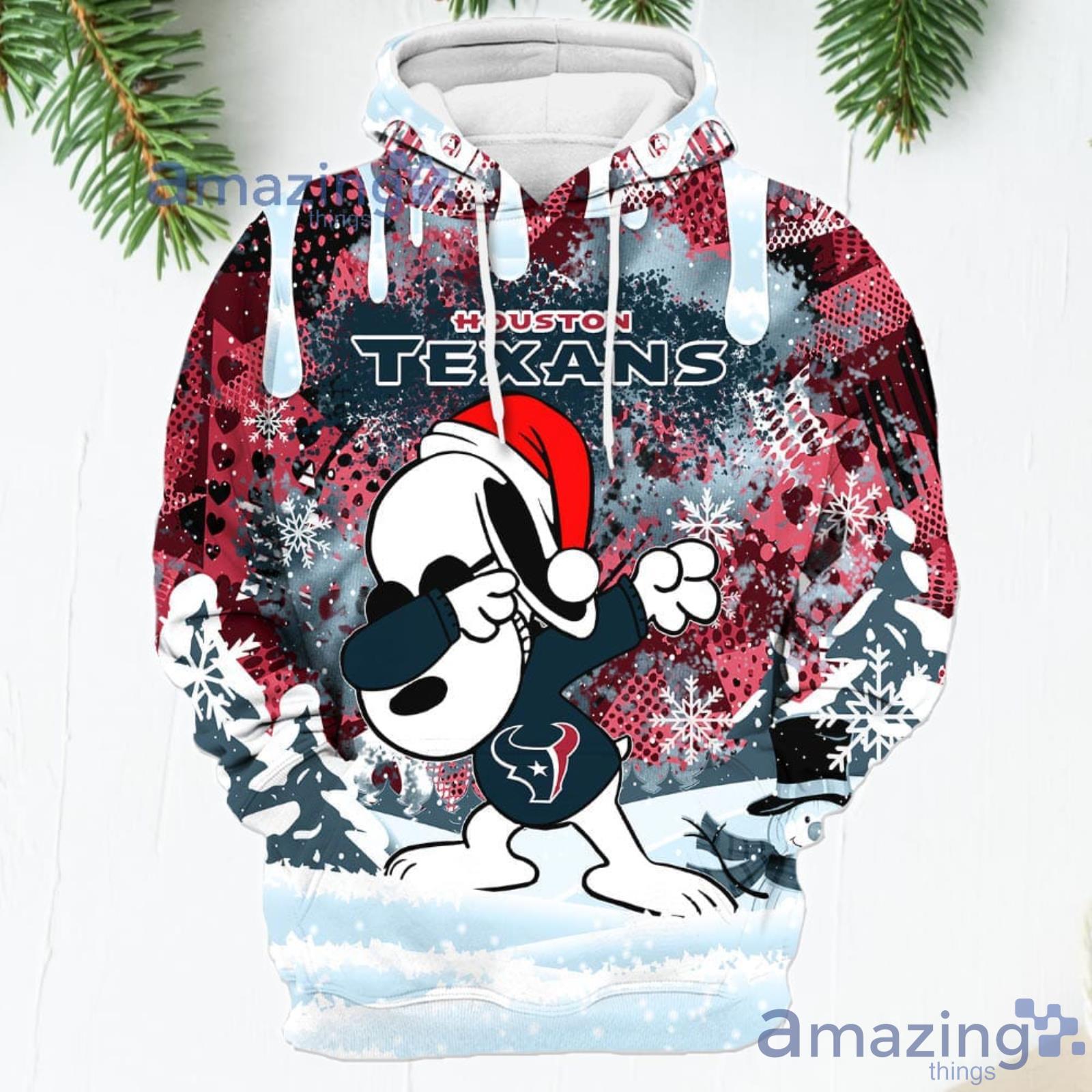 Houston Texans Sports 3D Pullover Hoodie