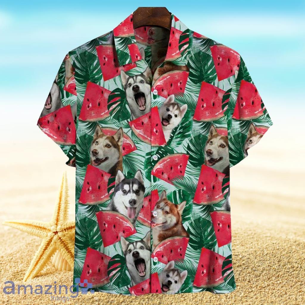 Husky Hawaiian Shirt Dog Memorial Gift For Men And Women image Husky Hawaiian Shirt - Dog Memorial Gift For Men And Women Product Photo 1
