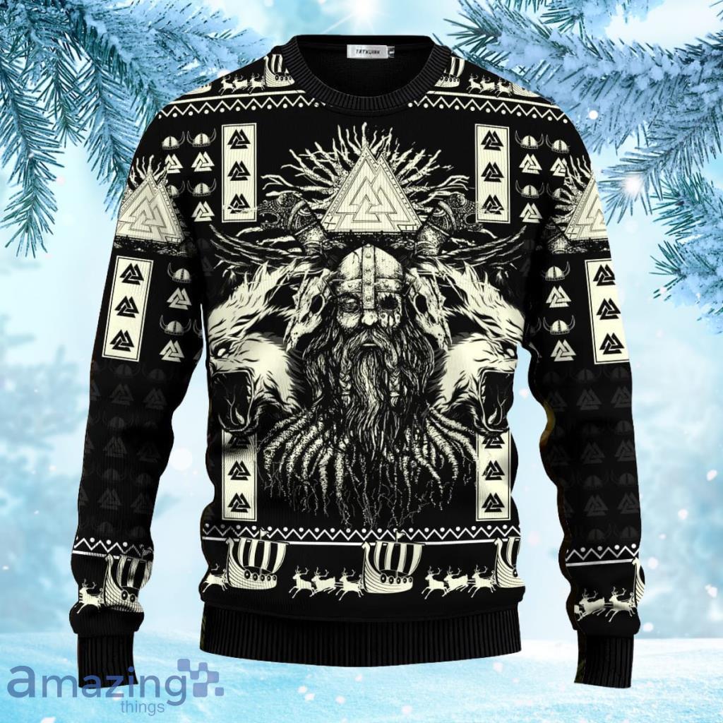 I'm Not An Infidel Viking Ugly Christmas Sweater 3D Idea Gift For Men And Women Product Photo 1