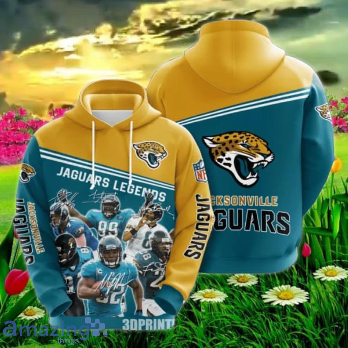 Jacksonville Jaguars NFL 3D Hoodie Best Gift Men Women