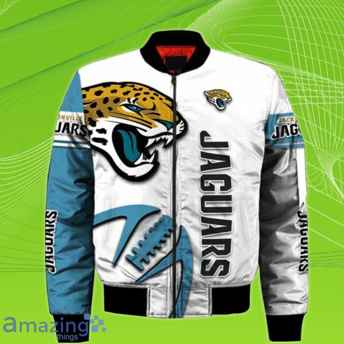 Jacksonville Jaguars NFL Bomber Jacket Best Gift For Fans