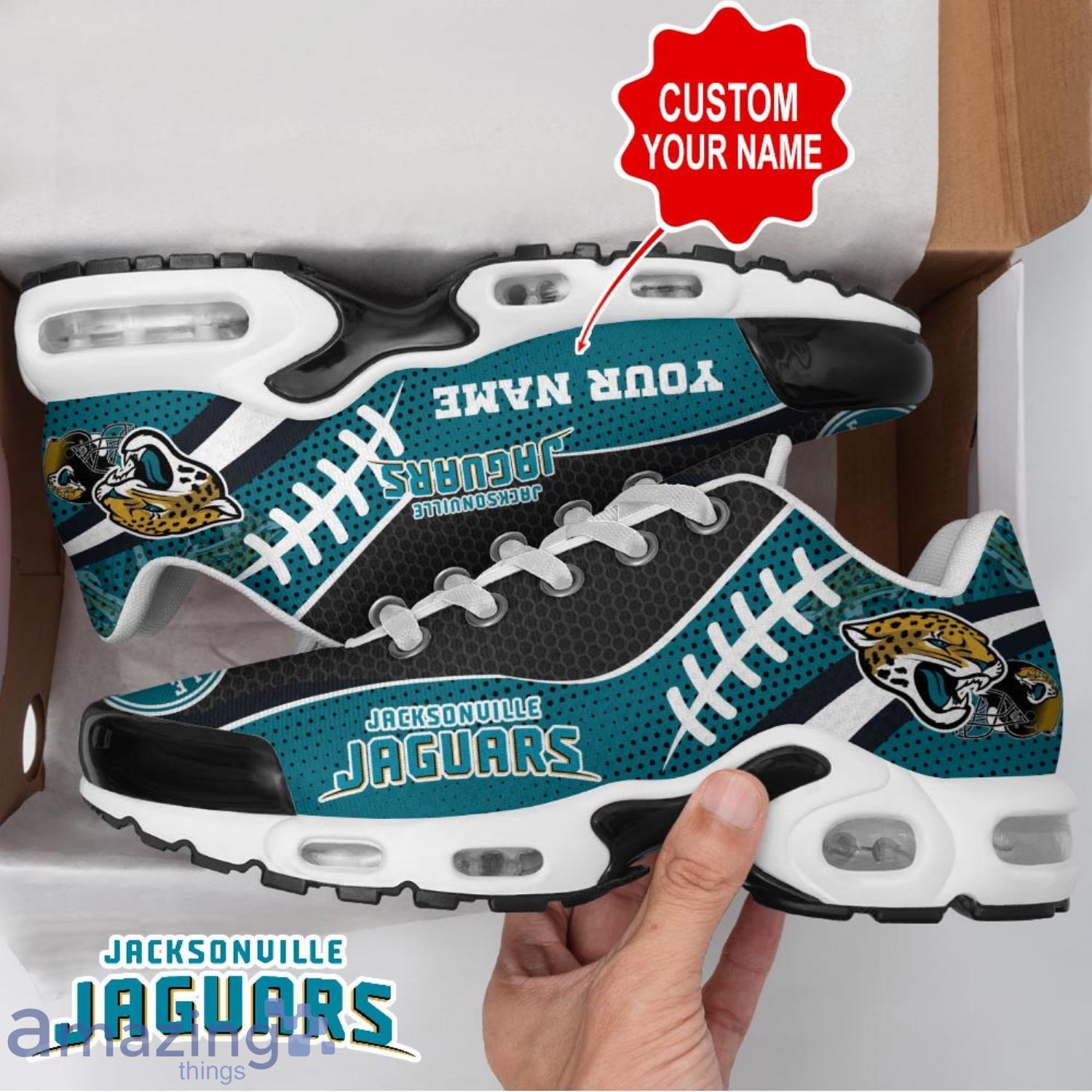 Jacksonville Jaguars NFL Sneakers Custom Name Ultra Air Cushion Sport Shoes For Fans Product Photo 1