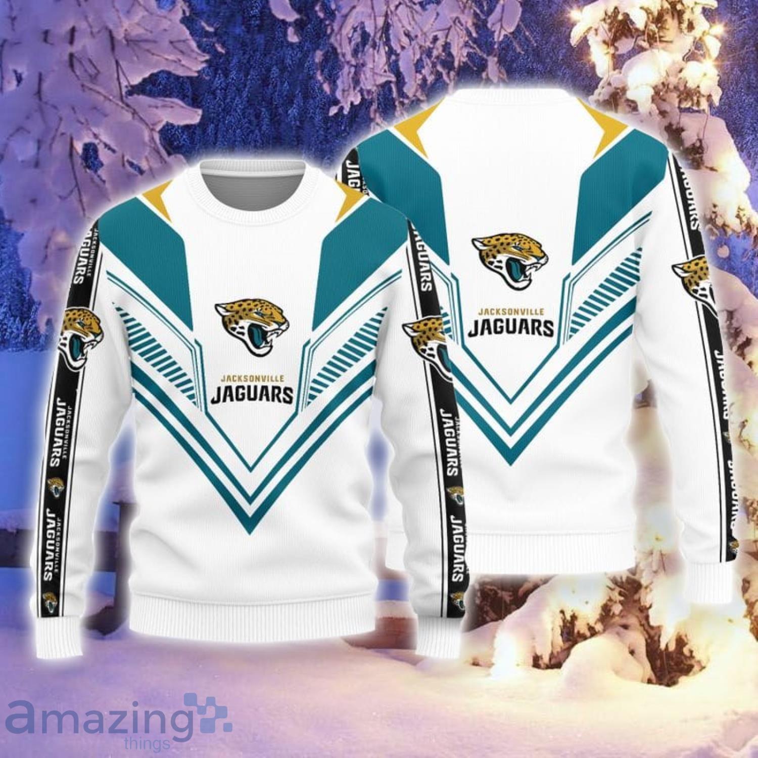 Jacksonville Jaguars Sports 3D Pullover Hoodie