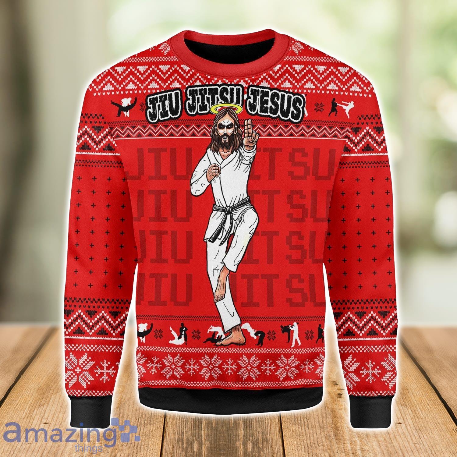 Jiu jitsu 2025 ugly christmas sweater