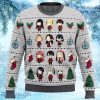 Kakegurui Chibi Gamblers Ugly Christmas Sweater 3D Gift For Men And Women