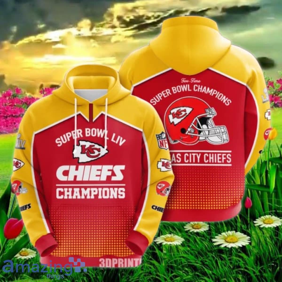 NFL Kansas City Chiefs 3D Hoodie Impressive Gift For Fans