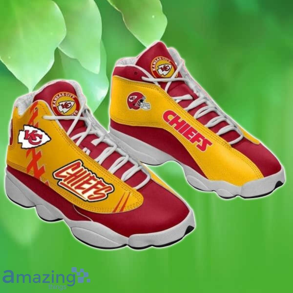Kansas City Chiefs NFL Air Jordan 13 Shoes Best Gift Product Photo 1