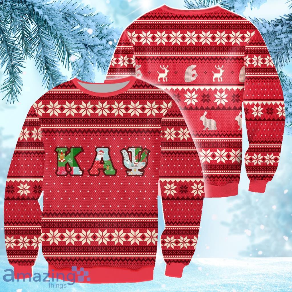 Kappa Alpha Psi Ugly Sweater 15102019 3D Gift For Men And Women 3D Gift For Men And Women Product Photo 1
