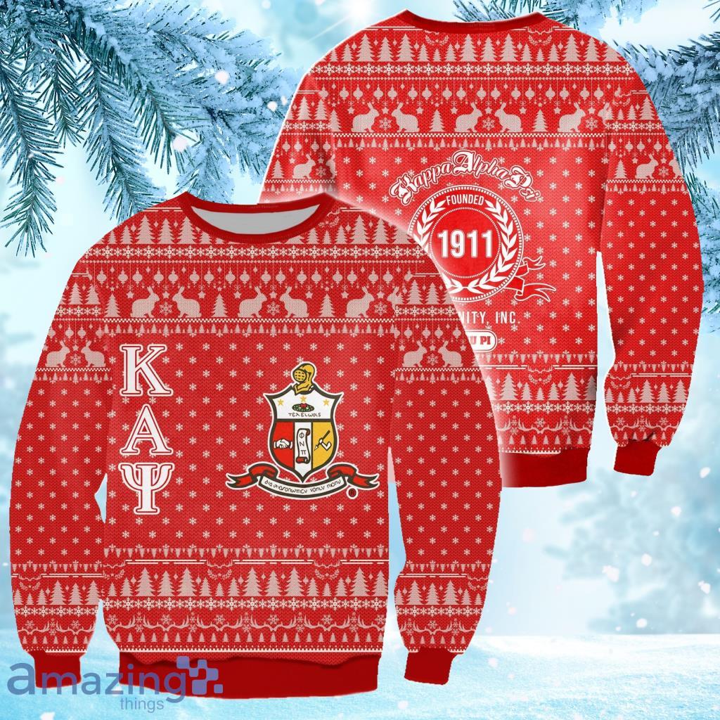 Kappa Alpha Psi Ugly Sweater 4102019 3D Gift For Men And Women 3D Gift For Men And Women Product Photo 1