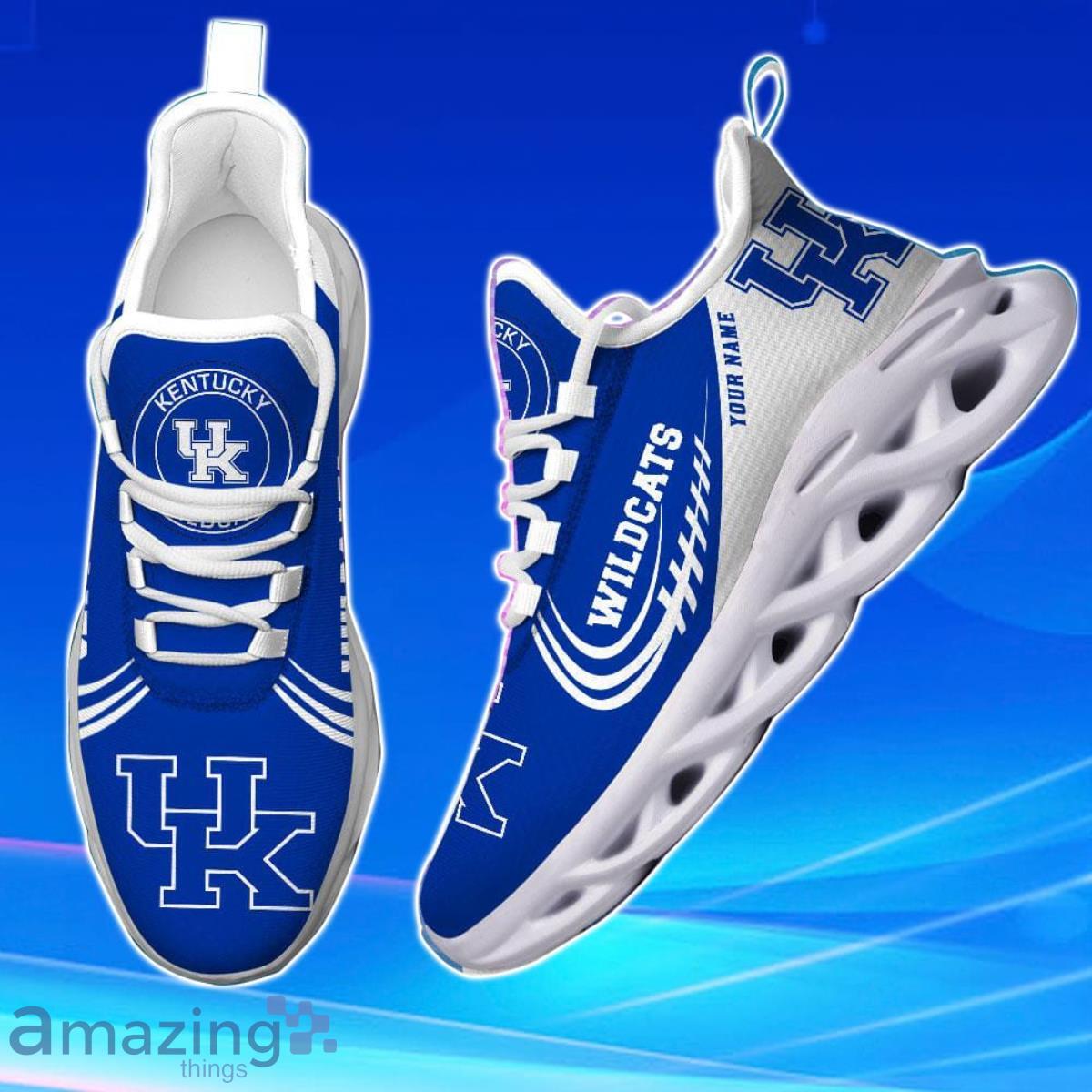 Kentucky Wildcats Fans Custom Name Air Jordan 13 Sneaker Shoes