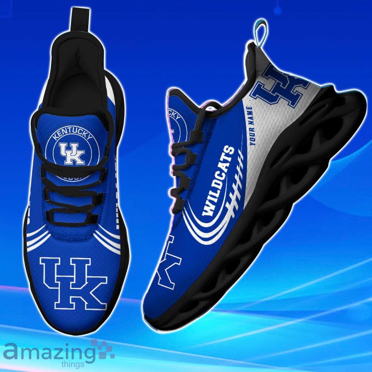 Kentucky Wildcats Fans Custom Name Air Jordan 13 Sneaker Shoes