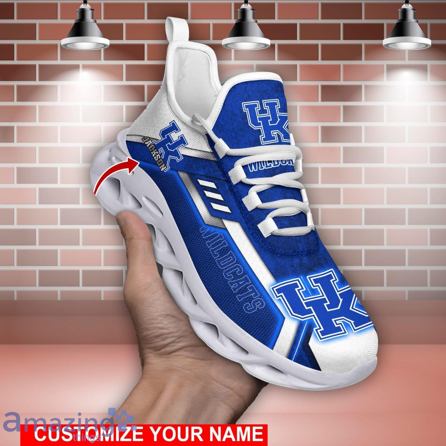Kentucky Wildcats NCAA2 Max Soul Shoes Custom Name Sports Sneakers For Fans Product Photo 1