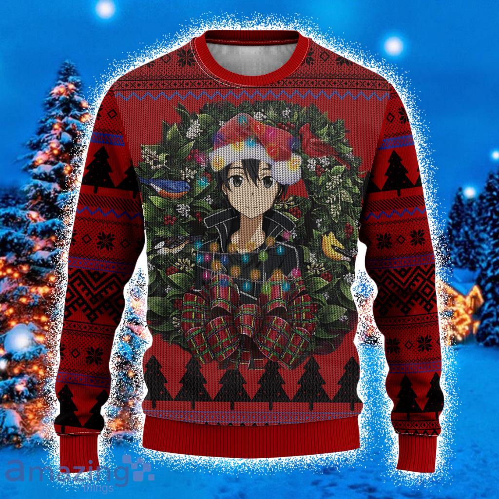 Kirito Sword Art Online Mc Ugly Christmas Sweater 3D Gift For Men And Women Product Photo 1