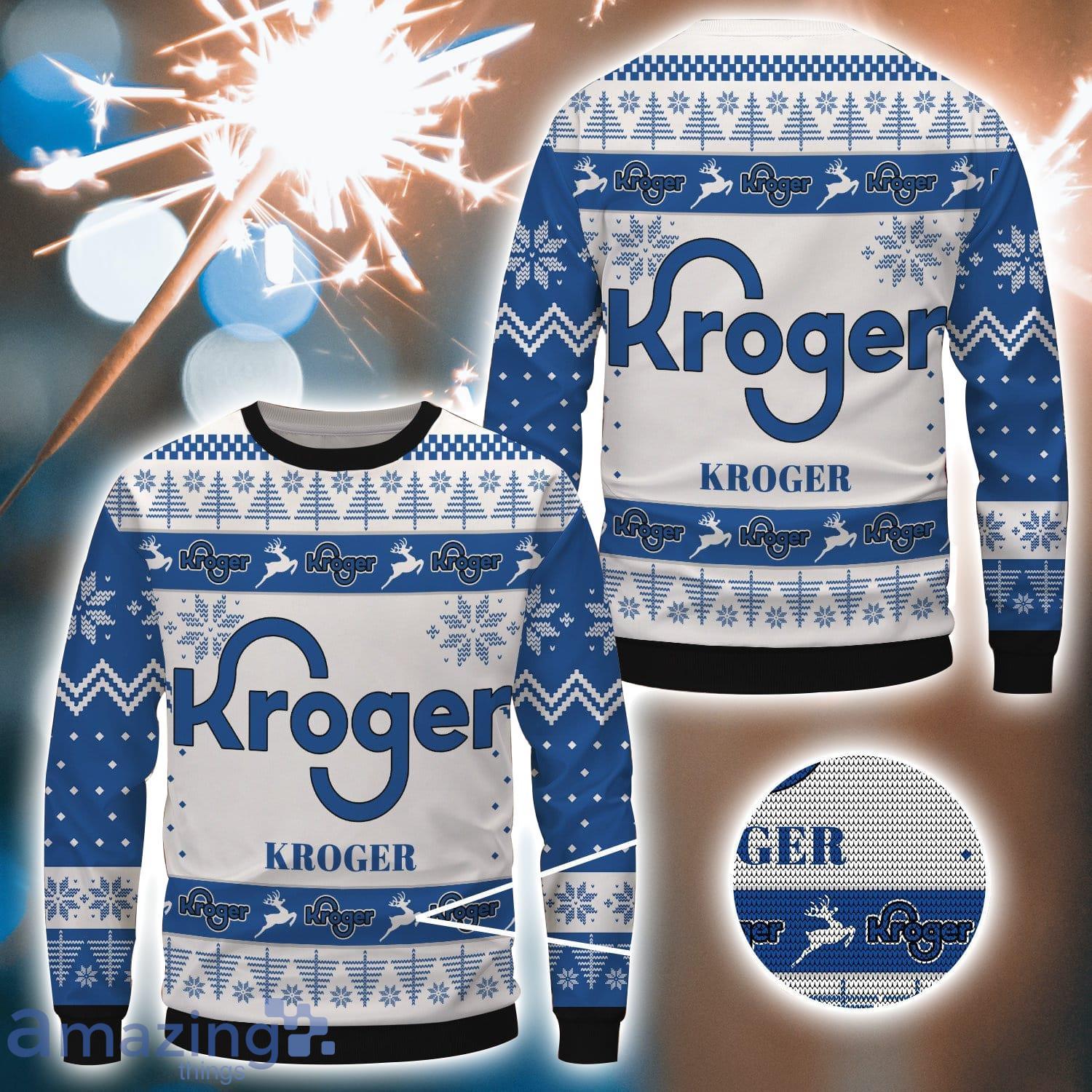 Kroger Lover Gift 3D All Over Printed Ugly Christmas Sweater Christmas Gift