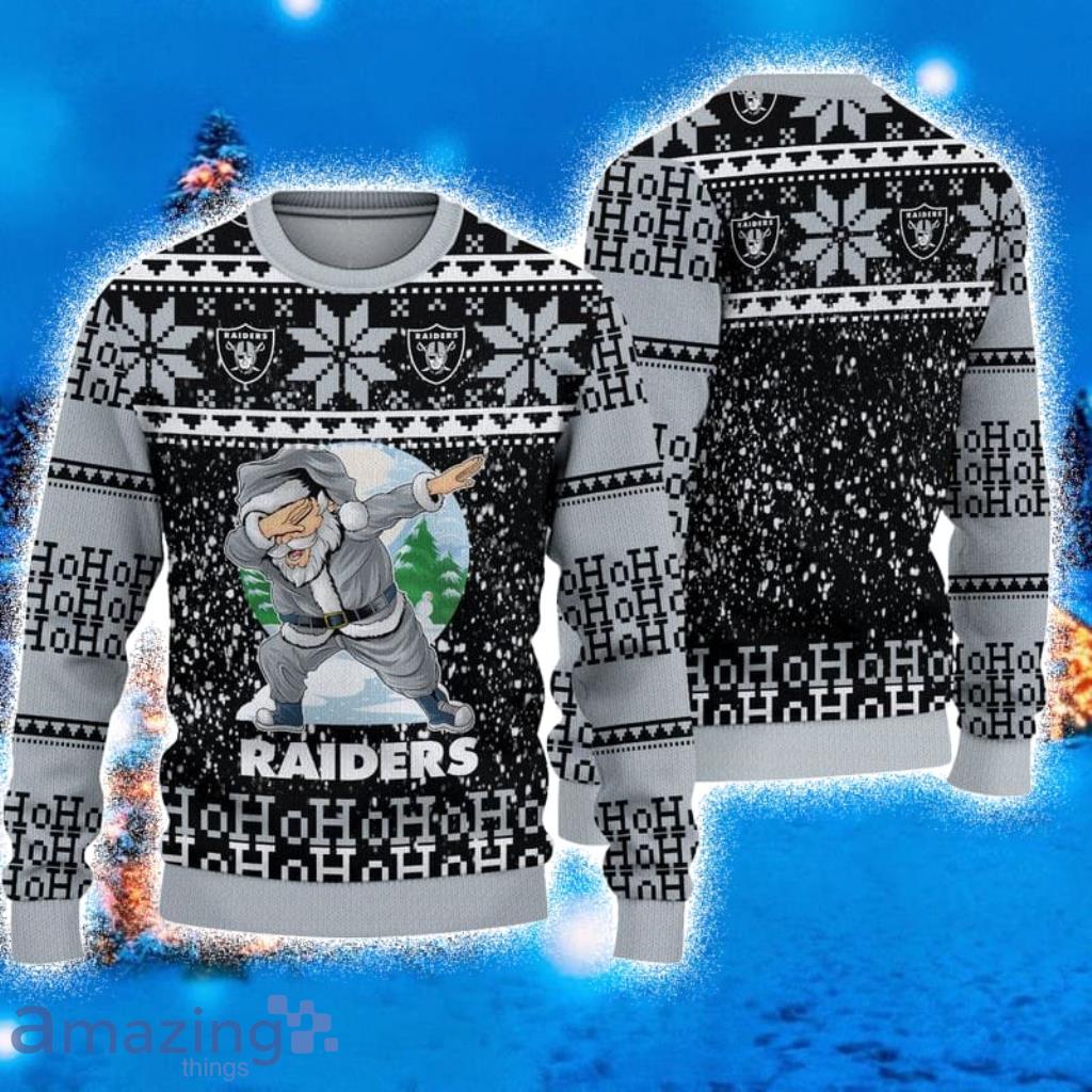 Santa Oakland Raiders Nation Christmas ugly sweater - Bring Your